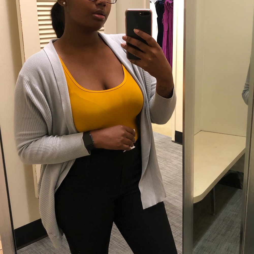 Gray Cardigan